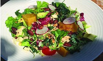 Product: Farmers Market Salad - The Shores Kitchen in Santa Monica, CA Hamburger Restaurants