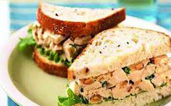 Product: Homemade Chicken Salad - The Shores Kitchen in Santa Monica, CA Hamburger Restaurants