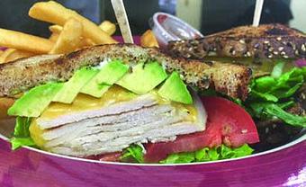 Product: Fresh Turkey Melt - The Shores Kitchen in Santa Monica, CA Hamburger Restaurants