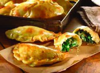 Product: Empanadas (Spinach or Beef) 2 - The Shores Kitchen in Santa Monica, CA Hamburger Restaurants