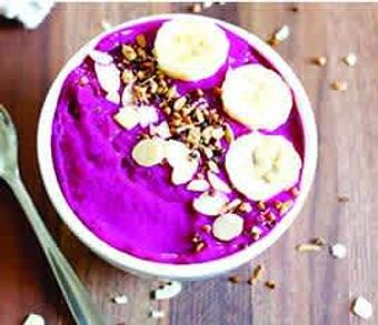 Product: Organic Acai or Pitaya Bowl - The Shores Kitchen in Santa Monica, CA Hamburger Restaurants