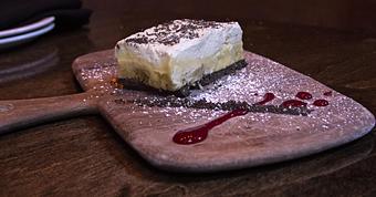 Product: Use the password: "Seldon Conner Gile" to receive a complementary slice of our decadent Black Bottom Banana Cream Pie! - The Six Chow House in Calabasas, CA American Restaurants