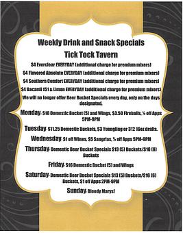 Product - The Tick Tock Tavern & Eatery in Lafayette, IN American Restaurants