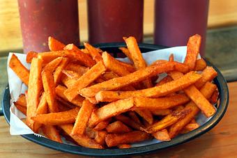 Product: Sweet potato fries - The Wurst Restaurant in Healdsburg, CA American Restaurants