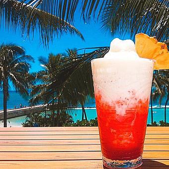 Product: EPIC "Five-O" Lava Flow
Light rum & a tropical blend of coconut milk & pineapple juice with freshly puréed strawberries. Comes in a Tiki's souvenir glass. - Tikis Grill & Bar in Waikiki - Honolulu, HI Bars & Grills