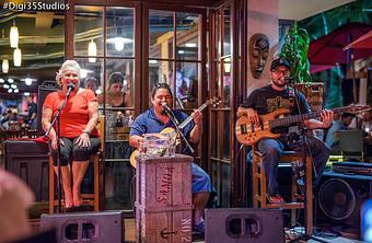 Product: Sonny Kapu and mom Marsha - Tikis Grill & Bar in Waikiki - Honolulu, HI Bars & Grills