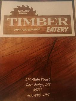 Product - Timber Eatery in Deer Lodge, MT American Restaurants