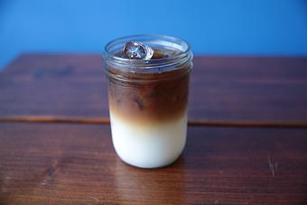 Product: Cold brew coffee and house made horchata - Tlayuda L.A in Los Angeles, CA Latin American Restaurants