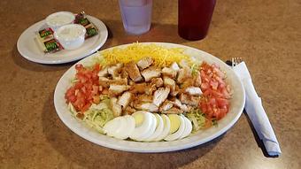 Product: Chicken strip chef salad - Tommy's Restaurant in Grand Island, NE Sandwich Shop Restaurants