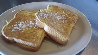 Product: two slices cream cheese French toast - Tommy's Restaurant in Grand Island, NE Sandwich Shop Restaurants