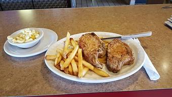 Product: Two Broasted Pork Chop Dinner - Tommy's Restaurant in Grand Island, NE Sandwich Shop Restaurants