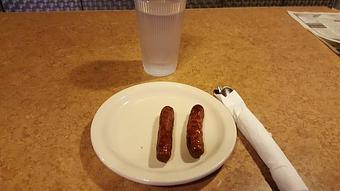 Product: half order link sausage - Tommy's Restaurant in Grand Island, NE Sandwich Shop Restaurants