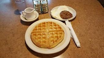 Product: waffle tower - Tommy's Restaurant in Grand Island, NE Sandwich Shop Restaurants