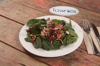 Product: Spinach Salad - Townies Pizzeria in Fernandina Beach, FL Italian Restaurants