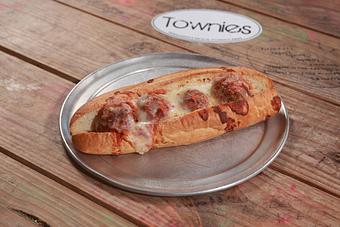 Product: Meatball Sandwich - Townies Pizzeria in Fernandina Beach, FL Italian Restaurants