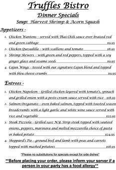 Product - Truffles Bistro in Wading River, NY Bars & Grills