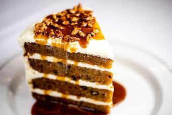 Product: carrot cake - Truluck's Ocean's Finest Seafood and Crab in Shops at Legacy - Plano, TX Seafood Restaurants