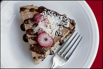 Product: Chocolate Pie - Try It Raw in Birmingham, MI Gluten Free Restaurants