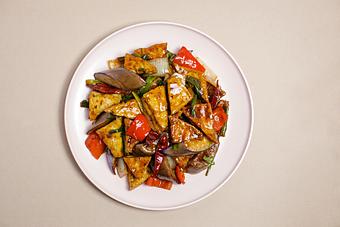 Product: Eggplant Tofu - Tso Chinese Delivery - Tso Chinese Delivery in Arboretum - Austin, TX Chinese Restaurants