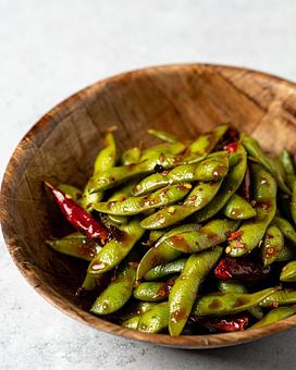 Product: Spicy Garlic Soy Edamame - Tso Chinese Delivery - Tso Chinese Delivery in Travis Heights - Austin, TX Chinese Restaurants