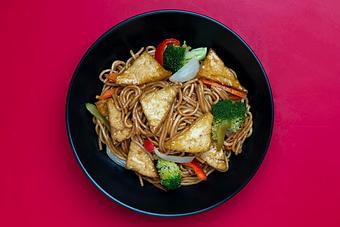 Product: Tofu Lo Mein - Tso Chinese Delivery - Tso Chinese Delivery in Travis Heights - Austin, TX Chinese Restaurants