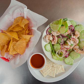 Product: Shrimp Ceviche - Tucan Tacos in Grand Island, NE Mexican Restaurants