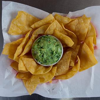 Product: Fresh Guacamole Dip & Chips - Tucan Tacos in Grand Island, NE Mexican Restaurants