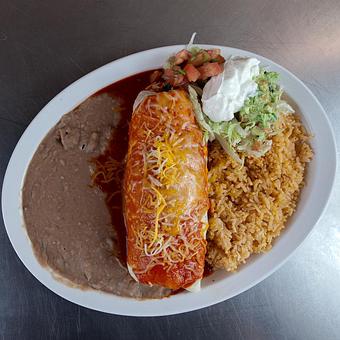 Product: Smothered Burrito Plate - Tucan Tacos in Grand Island, NE Mexican Restaurants