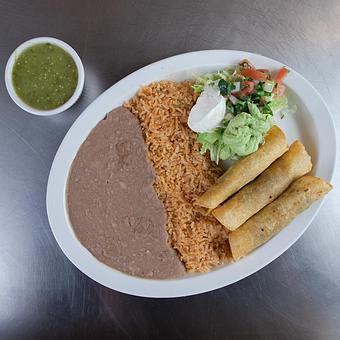 Product: Taquito Plate - Tucan Tacos in Grand Island, NE Mexican Restaurants