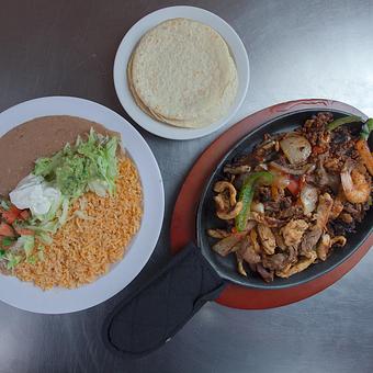 Product: Supreme Fajitas - Tucan Tacos in Grand Island, NE Mexican Restaurants