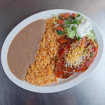 Product: Chile Relleno Plate - Tucan Tacos in Grand Island, NE Mexican Restaurants