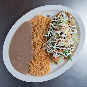 Product: Huarache Plate - Tucan Tacos in Grand Island, NE Mexican Restaurants