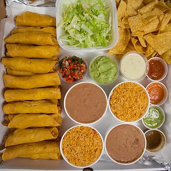 Product: Flauta Box 10 - Tucan Tacos in Grand Island, NE Mexican Restaurants