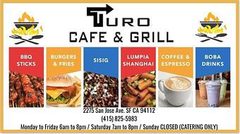 Product - Turo Cafe and Grill in San Francisco, CA Coffee, Espresso & Tea House Restaurants