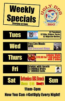 Product - Ugly Dog Saloon & BBQ in New Orleans, LA Barbecue Restaurants
