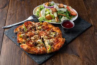 Product: Lunch Specials Available Monday-Friday until 3pm - UNO Pizzeria & Grill in Falls Church, VA Pizza Restaurant Product: Lunch Specials Available Monday-Friday until 3pm - UNO Pizzeria & Grill in Falls Church, VA Pizza Restaurant