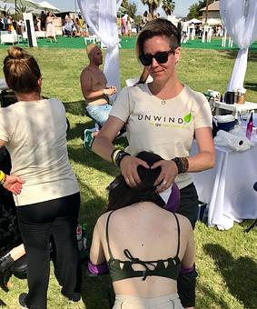 Product: Monica at Coachella Event - Unwind LA in Los Angeles, CA Day Spas