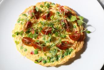 Product: Lobster Omlette - Upholstery: Food and Wine in West Vilage - New York, NY Bars & Grills