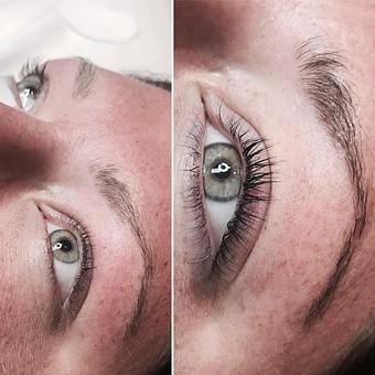 Product: Before and After Lash Lift w/Tint results - Urbaine Oasis Spa Boutique in Milwaukee, WI Day Spas