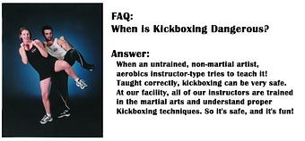 Product: Is kickboxing dangerous? - USA Professional Karate Studio in Squirrel Hill - Pittsburgh, PA Martial Arts & Self Defense Schools