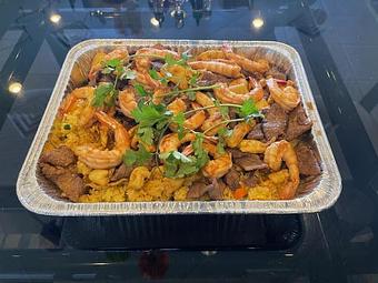 Product: Family Size Special Combination Fried Rice with Shrimp, Beef and Chicken. - V.Nam Pho in Surprise, AZ Vietnamese Restaurants