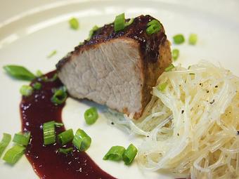 Product: Blackberry BBQ Pork Tenderloin - Vin'tij Wine Boutique & Bistro in Grand Boulevard - Sandestin - Miramar Beach, FL American Restaurants