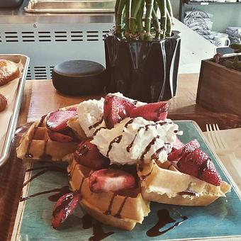 Product - Wakey Monkey Coffee & Cafe in Saluda, NC Coffee, Espresso & Tea House Restaurants