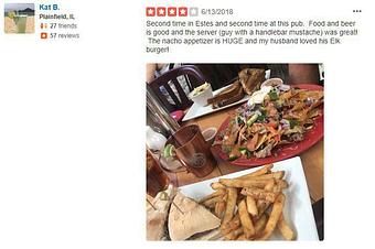 Product - Wapiti Colorado Pub in Estes Park, CO American Restaurants