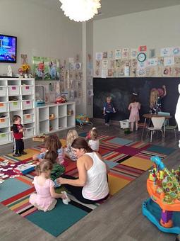 Product: We Yogis has child supervision in our Future Yogis Care playroom, available during all adult classes (except 5:55am). - We Yogis in Dallas, TX Sports & Recreational Services