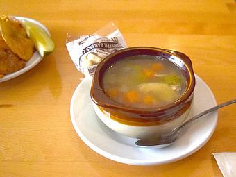 Product: Chicken Dumpling Soup - West Allis Cheese & Sausage Shoppe in West Allis, WI Coffee, Espresso & Tea House Restaurants