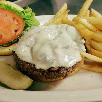 Product: Make your own custom 1/2 lb Angus Cheeseburger - White Horse Tavern in Harpers Ferry, WV Restaurants/Food & Dining