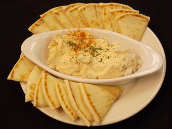 Product: Warm Crab Dip with Pita Appetizer - White Horse Tavern in Harpers Ferry, WV Restaurants/Food & Dining