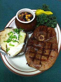 Product: Lamb Leg Chop - Winchesters Grill and Saloon in Downtown - Ventura, CA Steak House Restaurants
