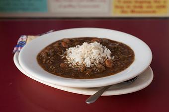 Product: Award-Winning Seafood Gumbo - Wintzell's Oyster House in Saraland, I-65 @ Exit 13 - Saraland, AL Seafood Restaurants